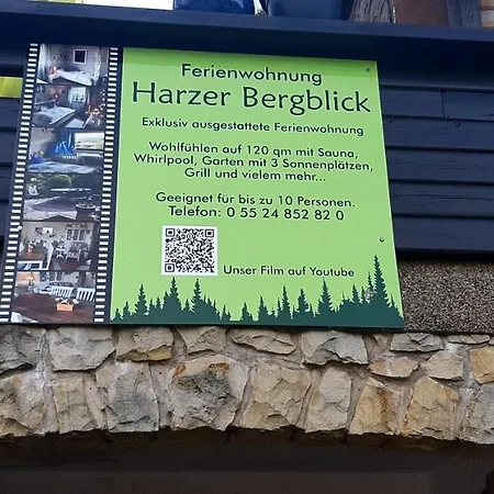 Haus Harzer Bergblick Inklusiv Sauna Whirlpool Apartment *