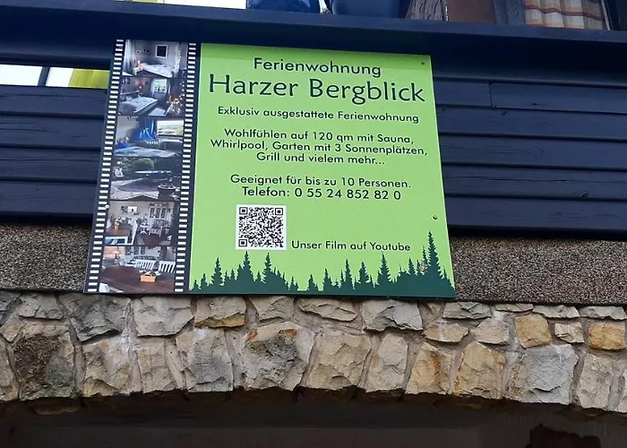 Haus Harzer Bergblick Inklusiv Sauna Whirlpool Lejlighed *